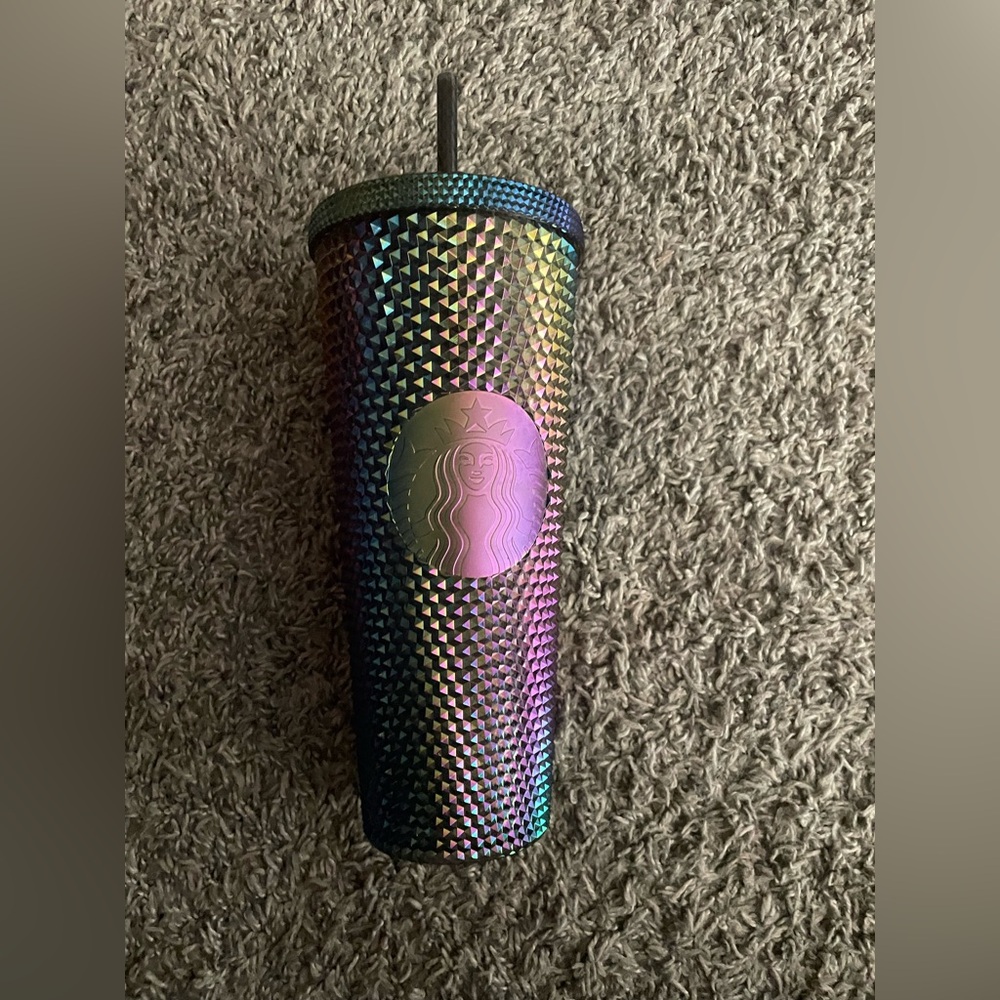 Starbucks Multicolor Textured Tumbler with Straw